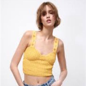 Zara knit top. Size L. Worn once.